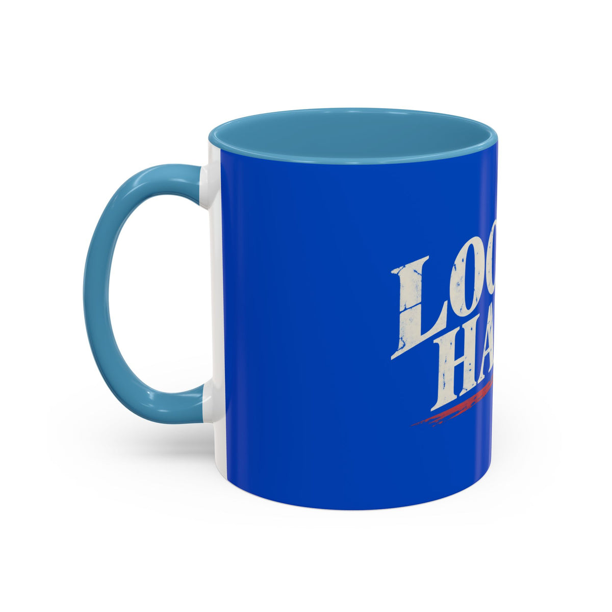 Locally Hated Accent Coffee Mug – Funny Bold Blue 11/15oz