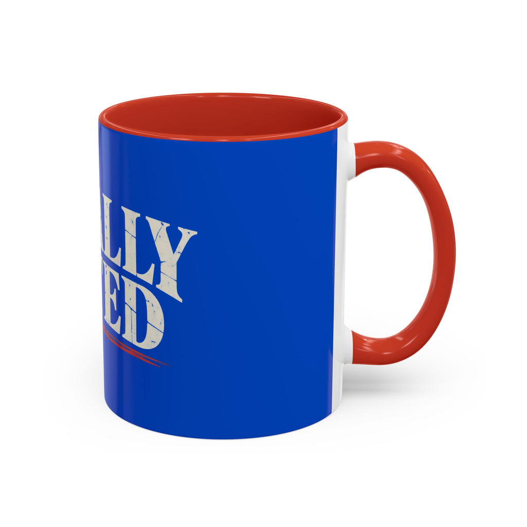 Locally Hated Accent Coffee Mug – Funny Bold Blue 11/15oz