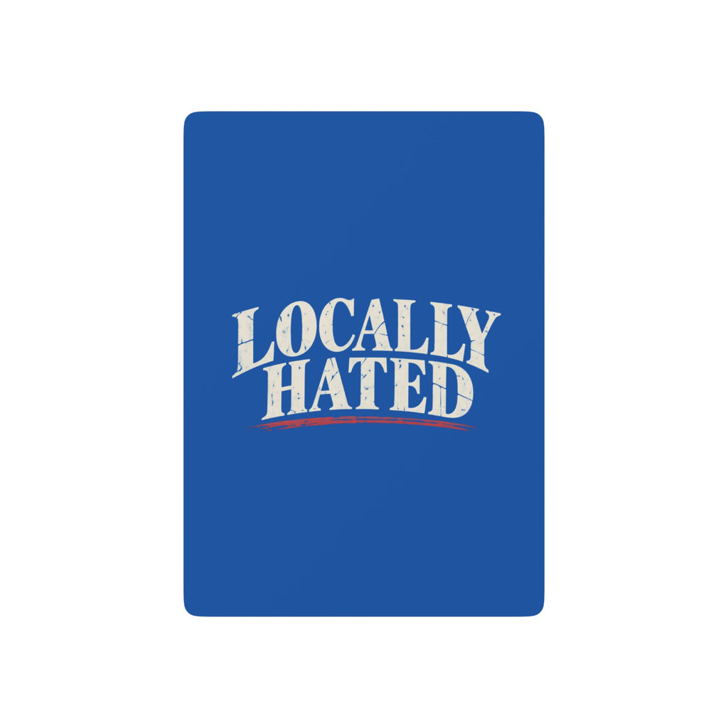 Locally Hated Poker Playing Cards – Bold Retro Design Casino Deck