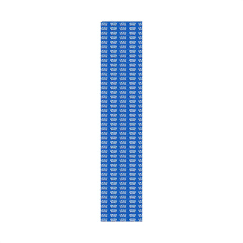 Gift Wrap Paper — "Locally Hated" Bold Blue Pattern