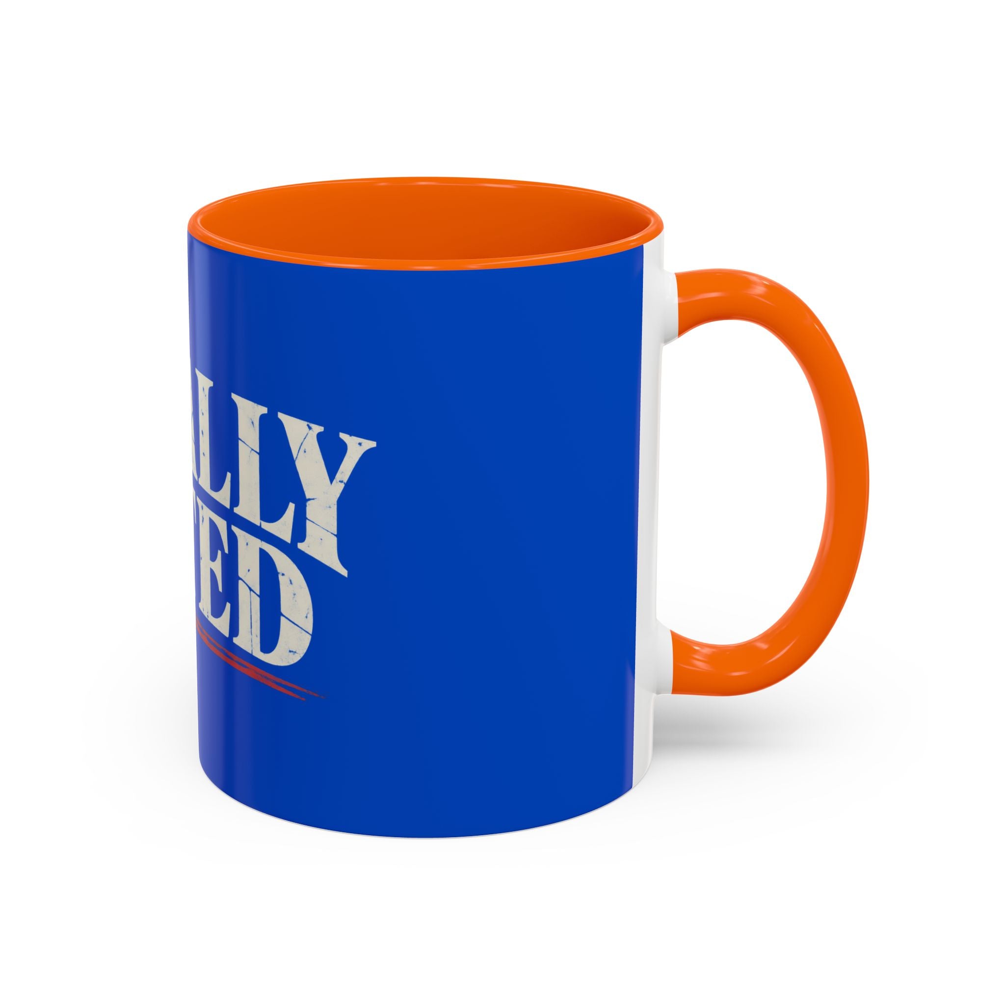 Locally Hated Accent Coffee Mug – Funny Bold Blue 11/15oz